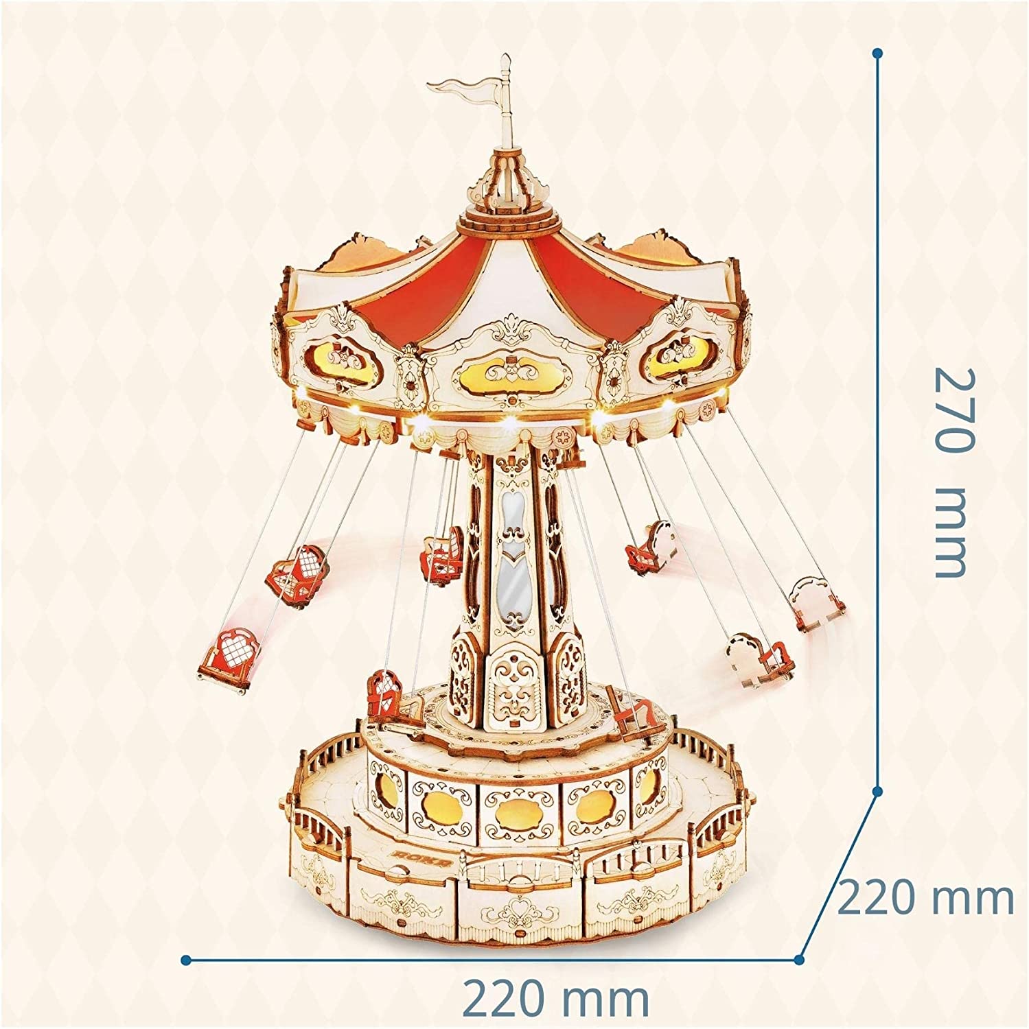 ROKR Swing Ride Kettenkarussell