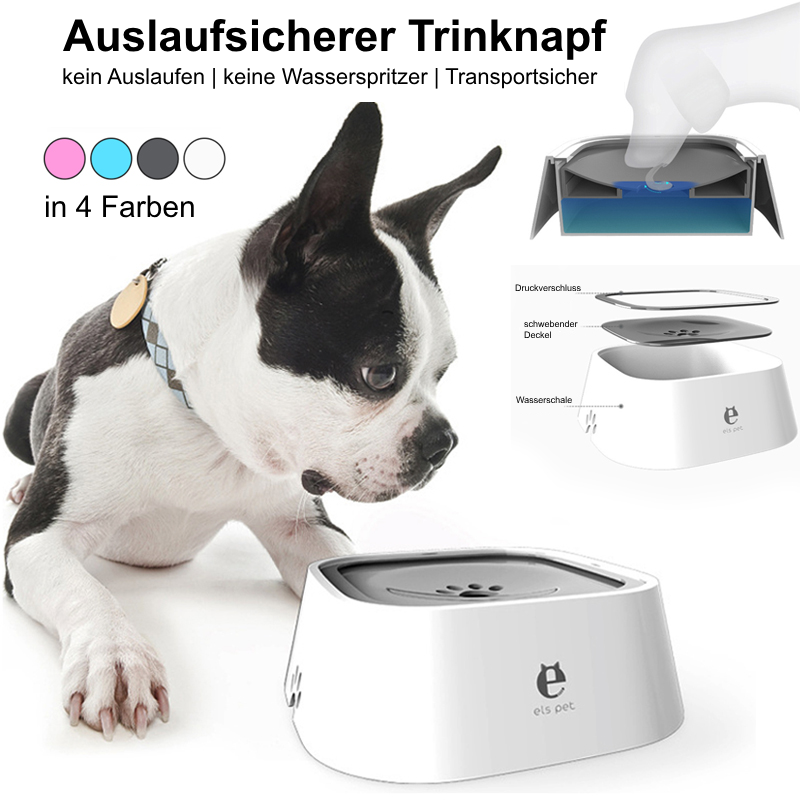 Auslaufsicherer Trinknapf