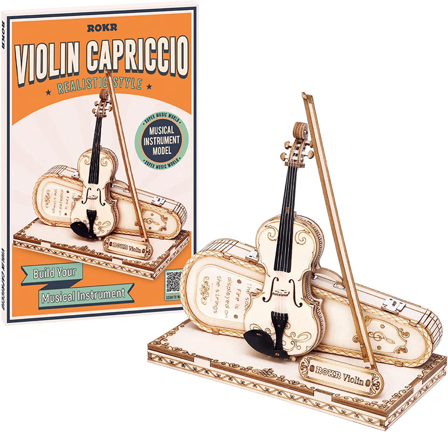 ROKR Violin Capriccio – Das Meisterwerk zum Zusammenbauen