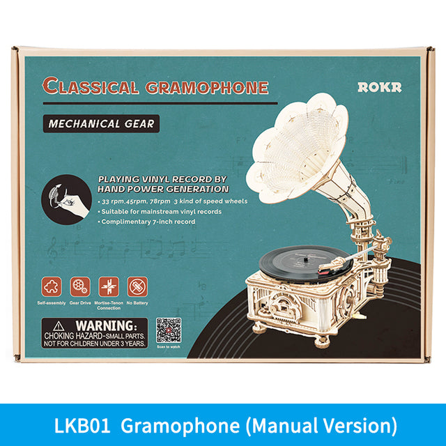 ROKR Klassisches Grammophon