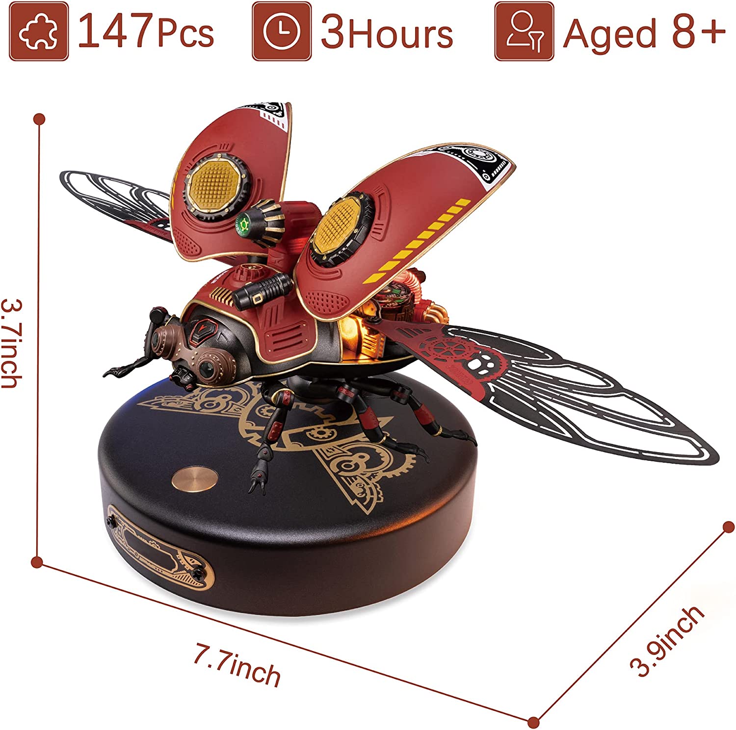 ROKR Scout Beetle Metal 3D Puzzles