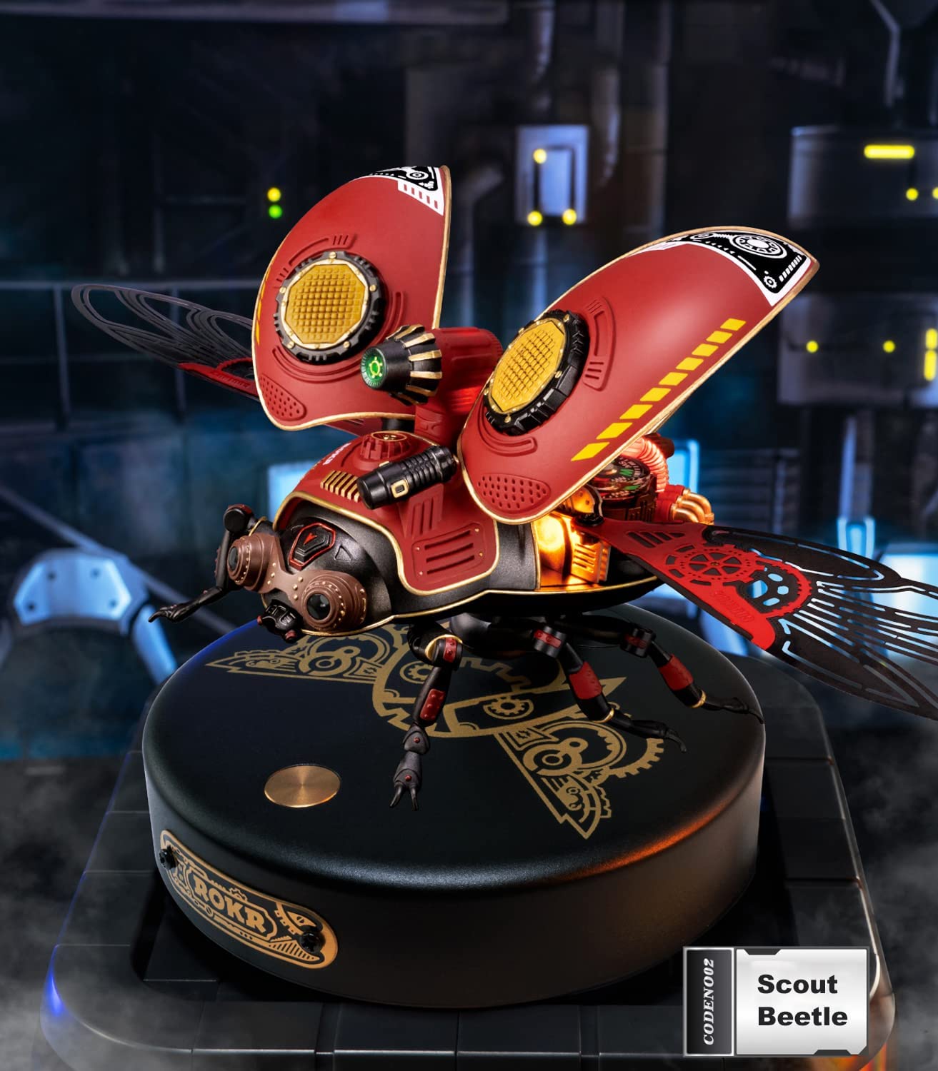 ROKR Scout Beetle Metal 3D Puzzles