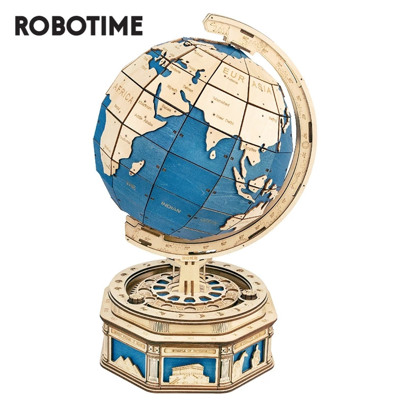 Robotime Holzglobus Super Size